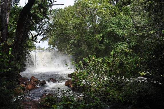 A Cachoeira do Rio da Prata, região de São Félix do Tocantins, no Jalapão - TO